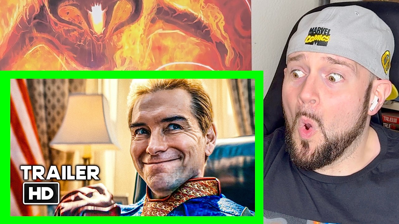 The Boys &ndash; Final Season Trailer REACTION | Prime Video | Homelander
