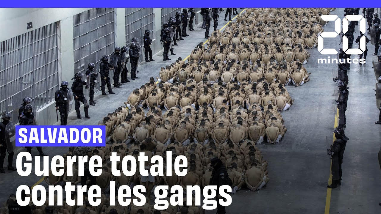 Salvador : Tortures et prisons surpeupl&eacute;es, comment Bukele fait la guerre aux gangs
