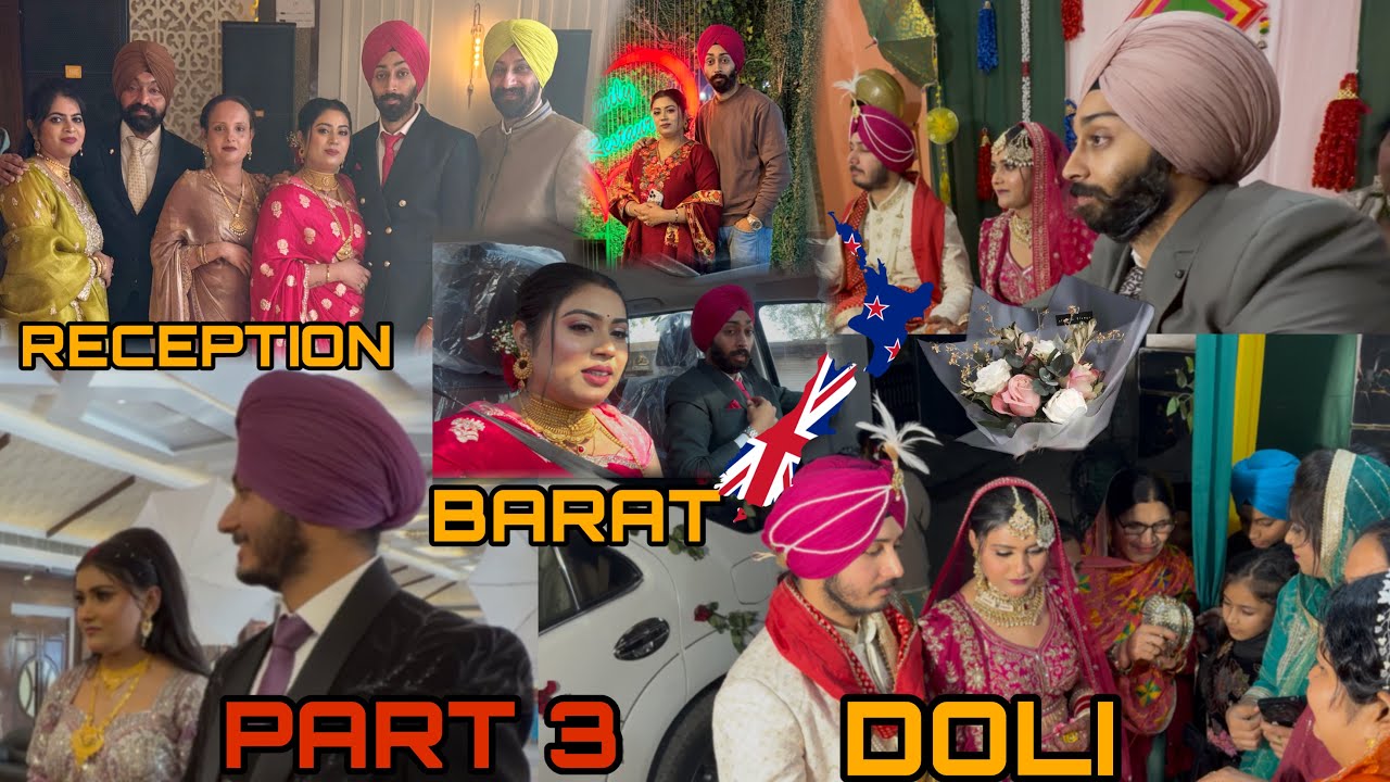 LADDY WEDS DAMAN || BARAT || DOLI || PART 3 || RECEPTION || @TONYZEALANDIA #wedding #marriagevideo 