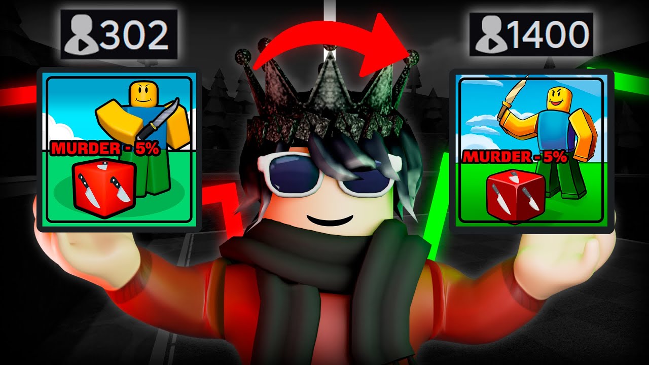 Melhorando o meu jogo viral do Roblox