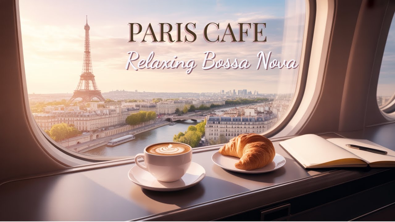 Paris Afternoon Flight 🥐 Relaxing Bossa Nova & Jazz | Cafe Music for Work & Study 2026