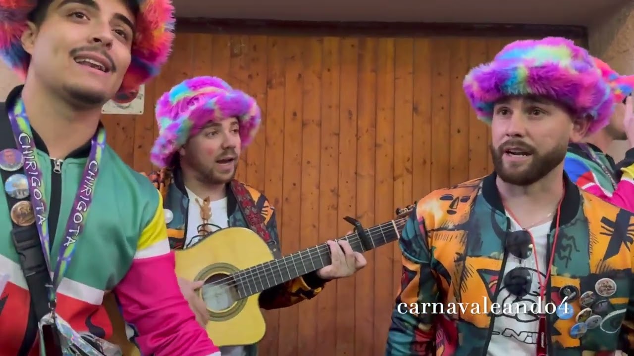 Chirigota callejera Eres mi hermano, pero lávate la mano (Pasodoble Otro año más) - Carnaval 2026