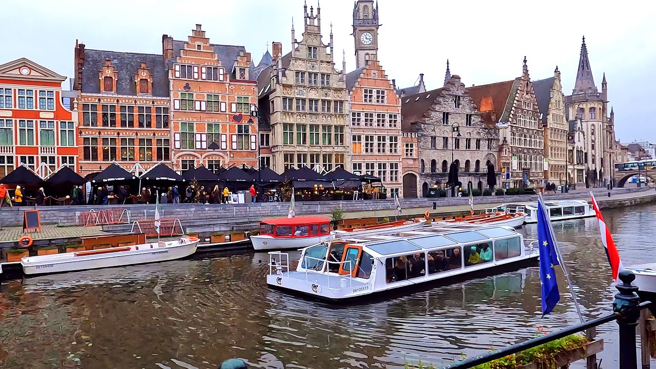 Gent / Belgien (4K-Video, kommentiert)
