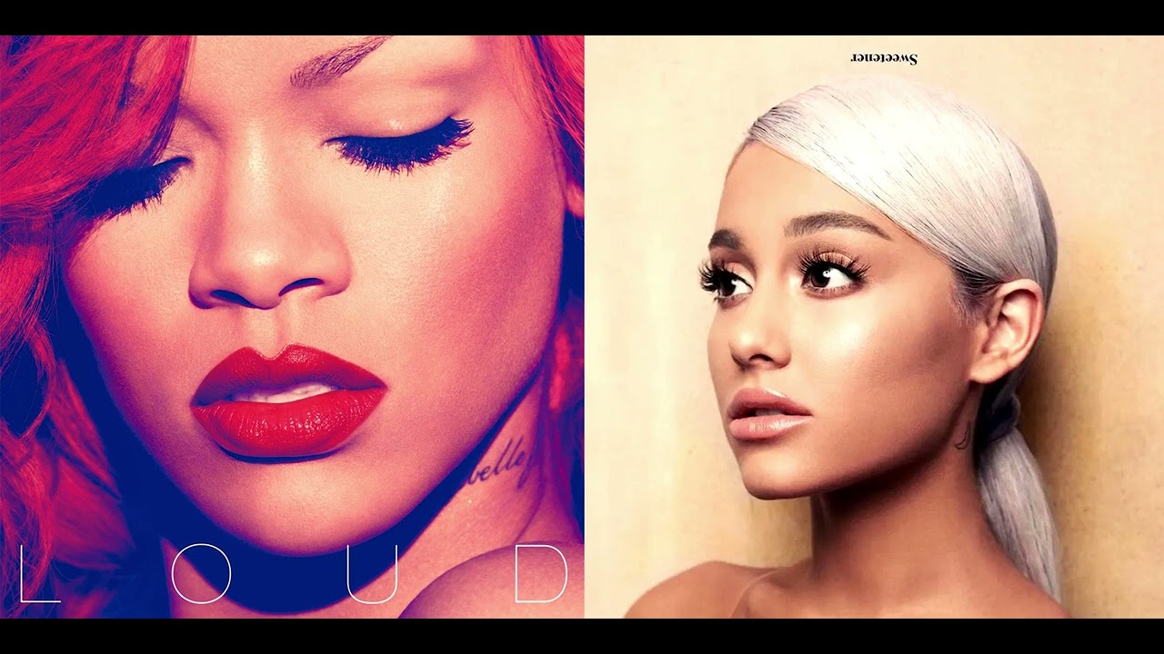 Ariana Grande - no tears left to cry vs. Rihanna - S&M (MASHUP)