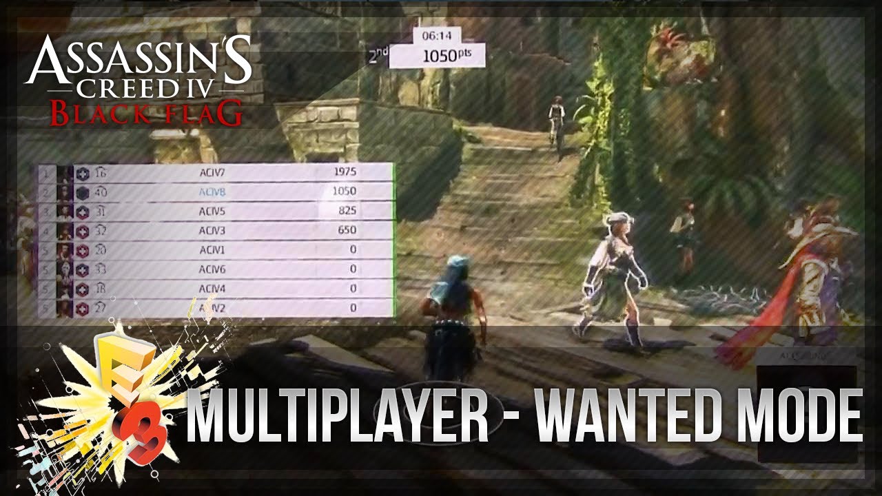 Assassin's Creed 4 Black Flag - Multiplayer - Wanted 1080p
