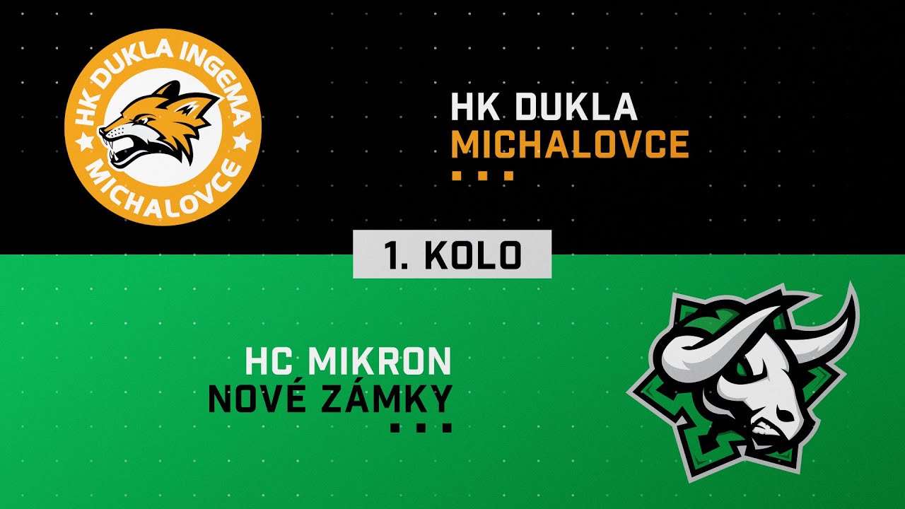 1.kolo Dukla Michalovce - HC Nové Zámky HIGHLIGHTS