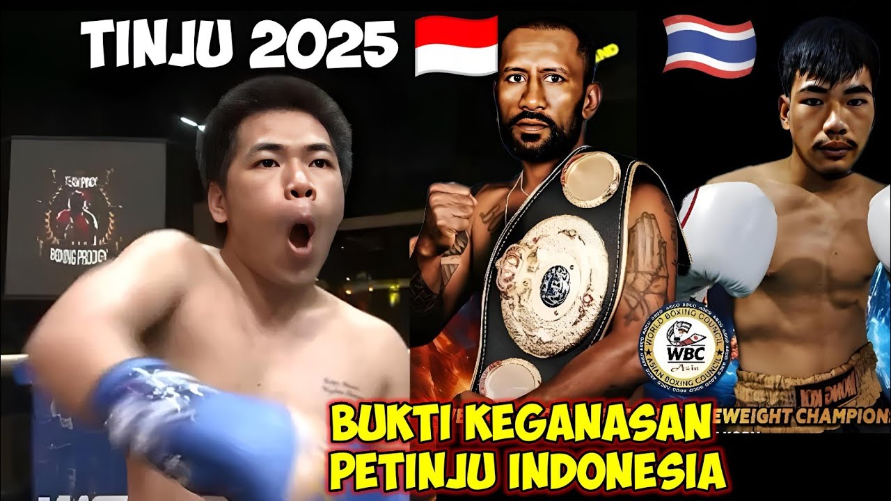 Keganasan Petinju Indonesia Saat Membombardir Lawannya | Tinju Terbaru 2025