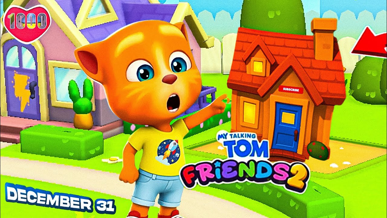 🎄Unbelievable Christmas update!? Ginger might appear in Talking Tom Friends 2 on December 31! 🙀