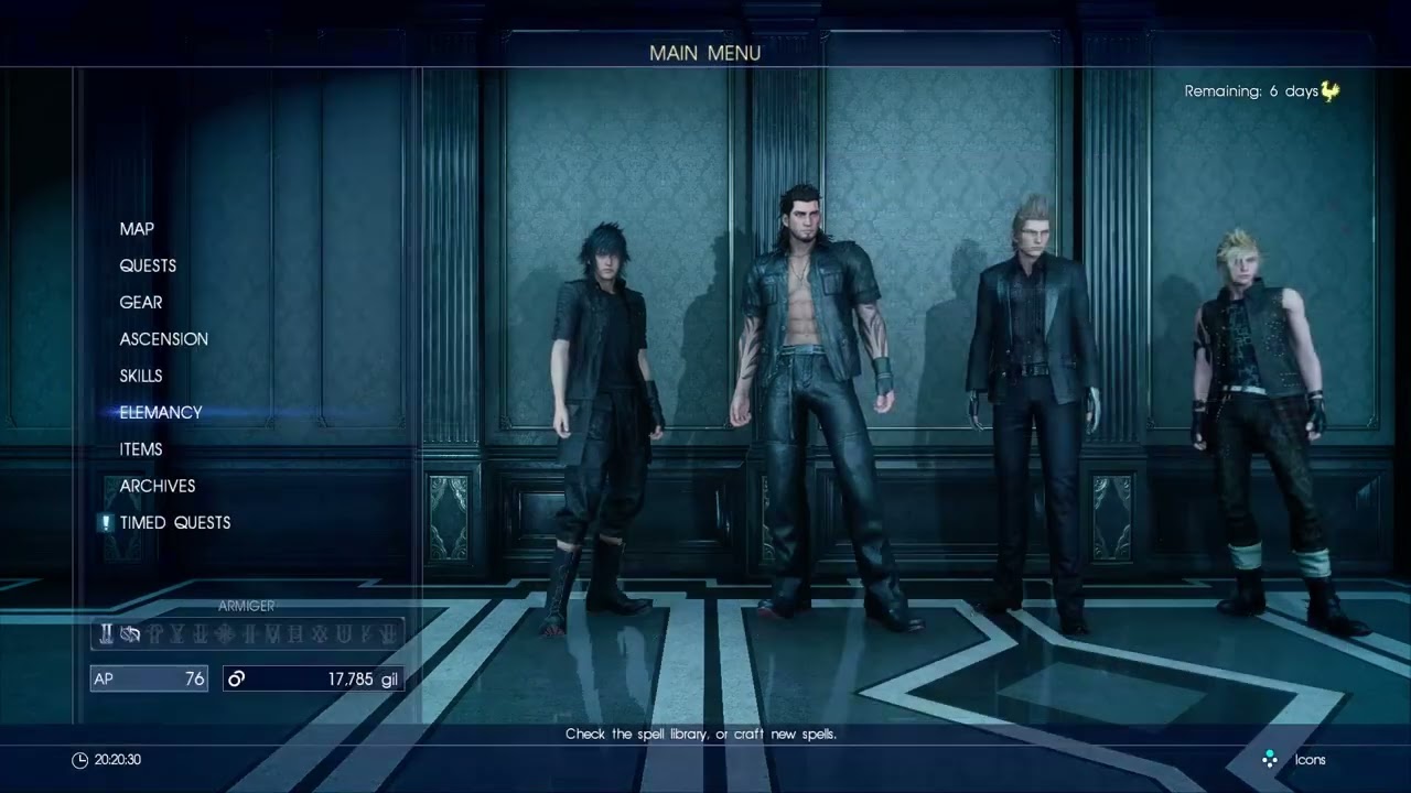 Final Fantasy XV - Part 13 -  Main Quests: 