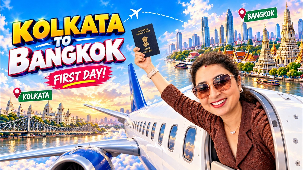 Thailand Trip || Kolkata To Bangkok By Bhutan Airlines || Complete Travel Information