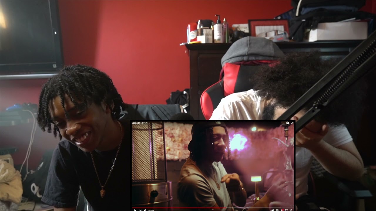 CAME WITH THE REMIX 🤩🔥 | AMERICANS REACT TO DIGGA D - 2K17