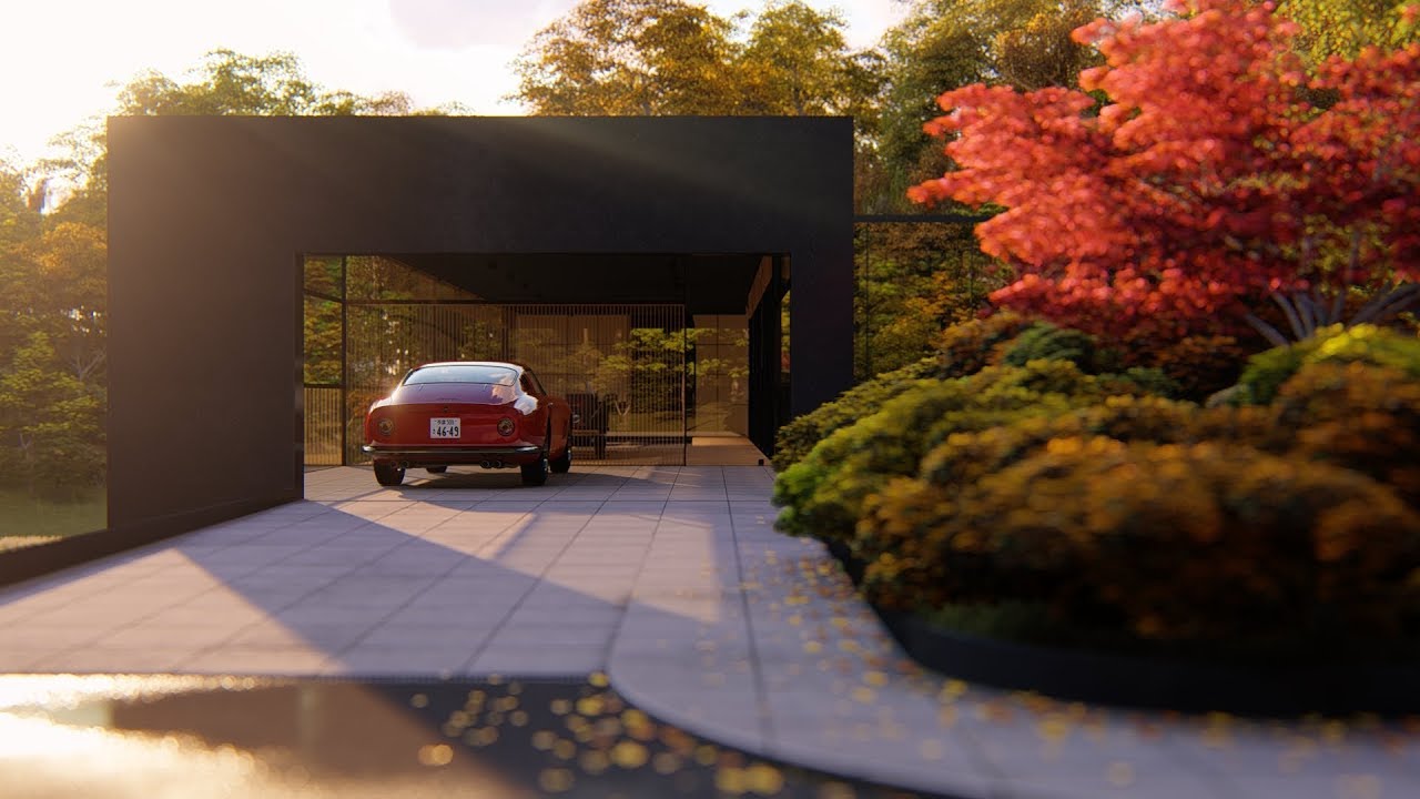 Lumion 8 Pro VIDEO TUTORIAL Japanese Minimalist House