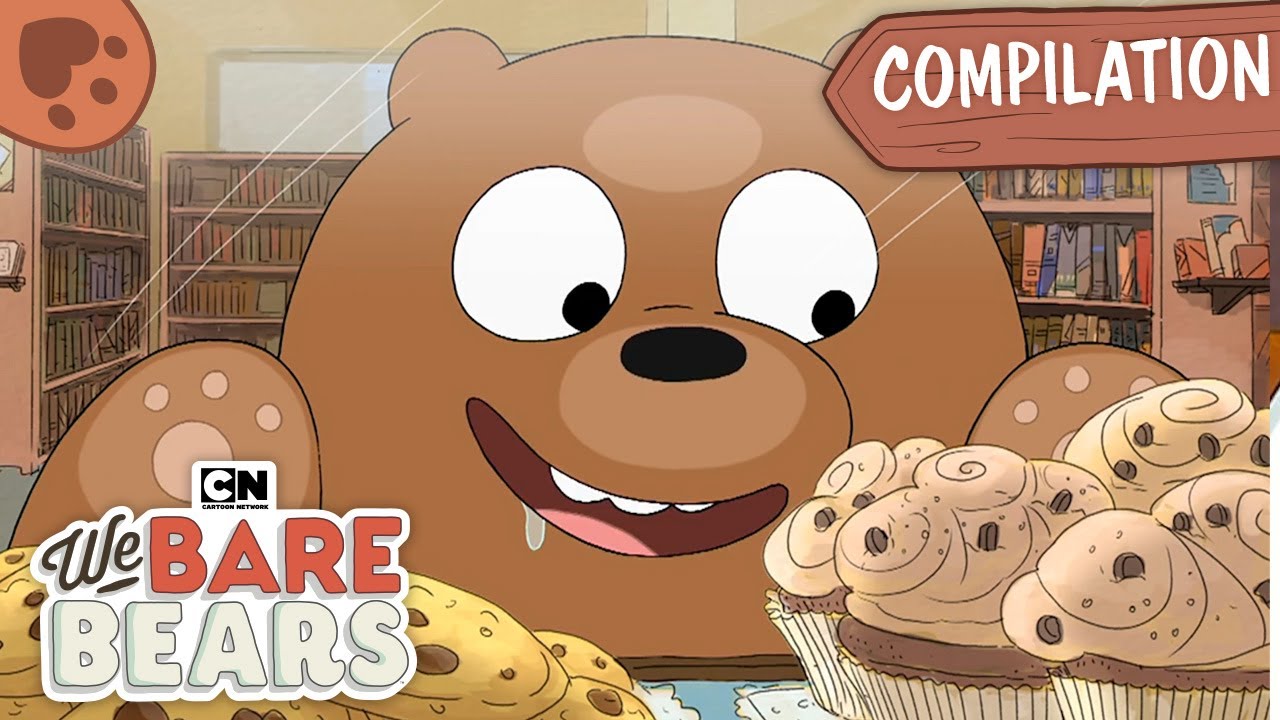 We Bare Bears Marathon | One Hour Compilation | Cartoon Network