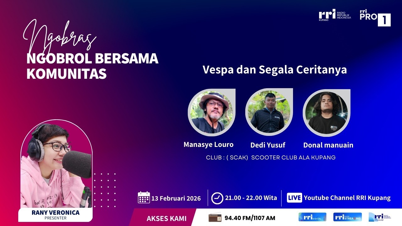 [LIVE] VESPA DAN SEGALA CERITANYA - Ngobras (Ngobrol Bersama Komunitas) | Jumat, 13 Februari 2026