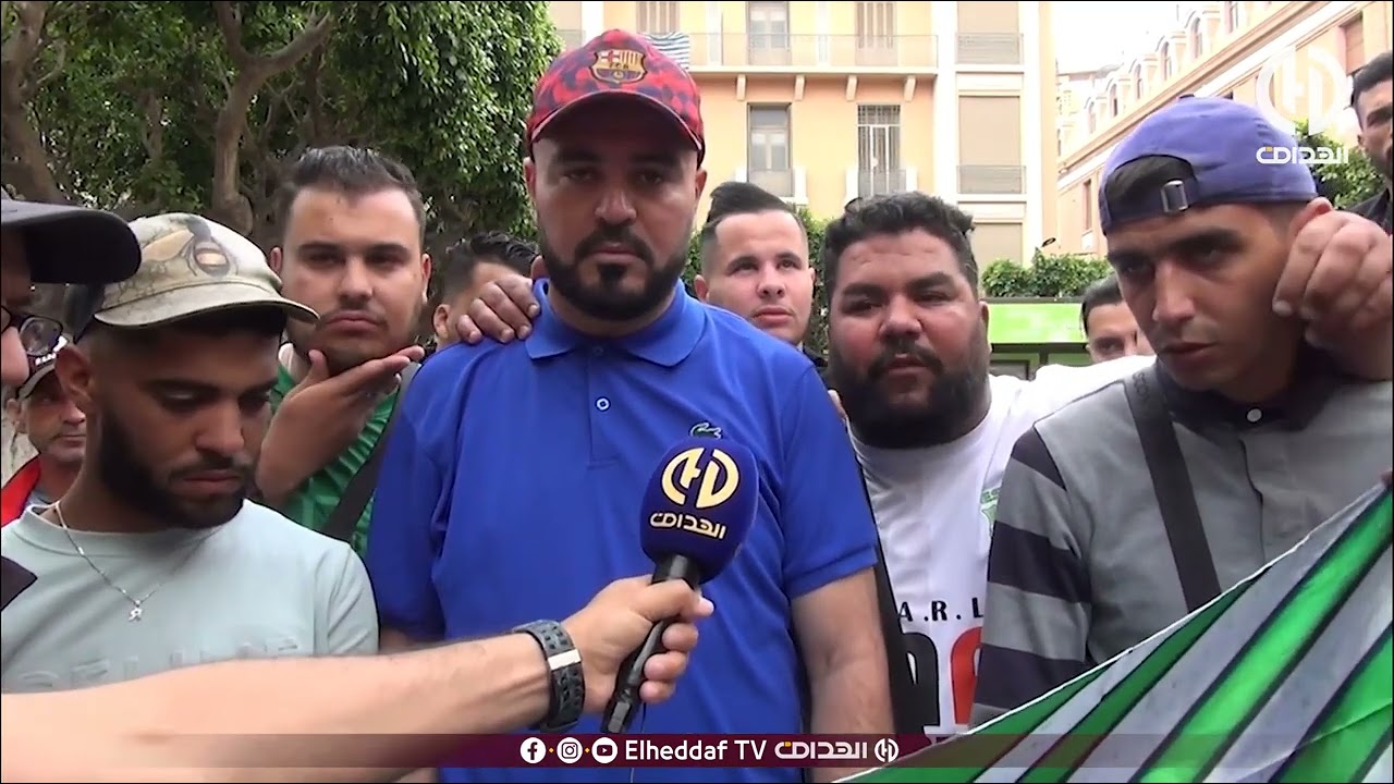 أنصار ترجي مستغانم يحتجون عن قرار الرابطة