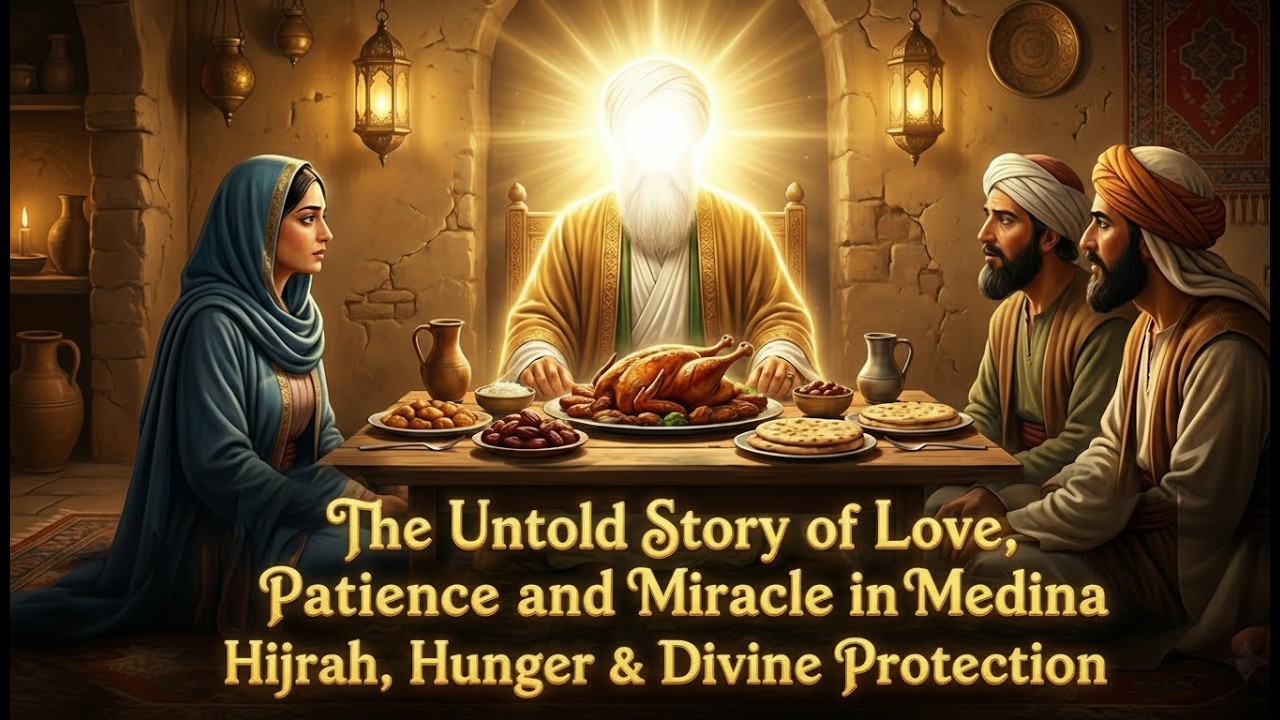 The Untold Story of Love, Patience and Miracle in Medina | Hijrah, Hunger & Divine Protection