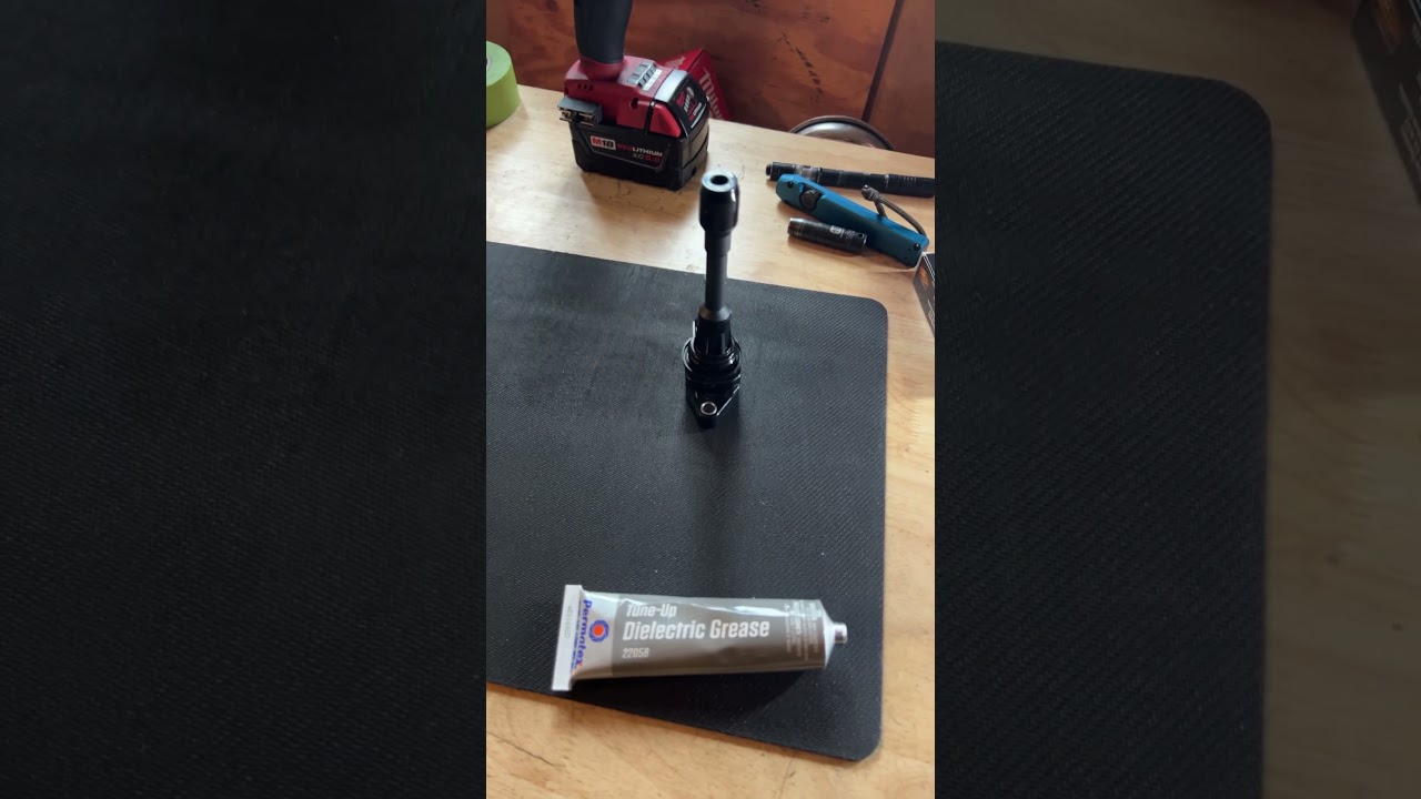 How to properly apply dielectric grease to a coil pack #techtips