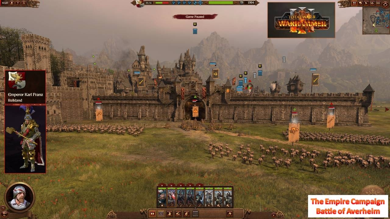 [*/\*] Total War Warhammer III - The Empire Campaign - Battle of Averheim