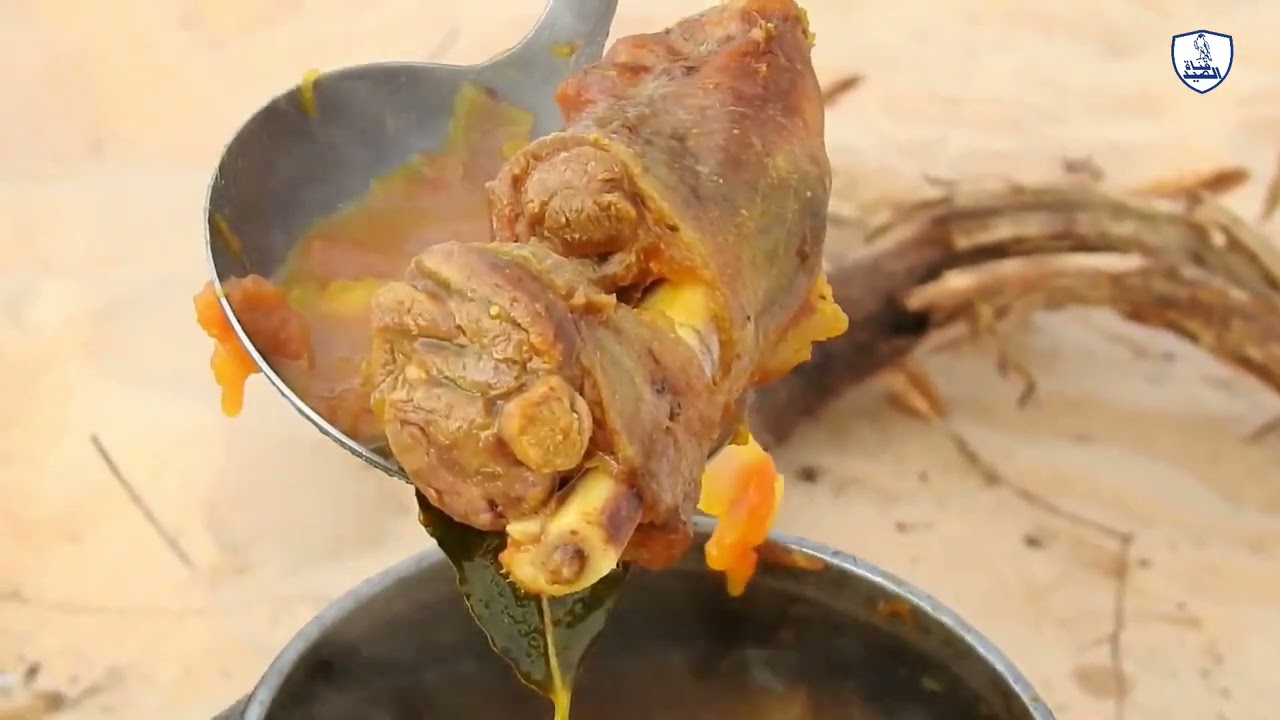 أكله صحراوية بدويه لذيذه😋 جدا ومغذية(المربوزه أو الفتفوته)