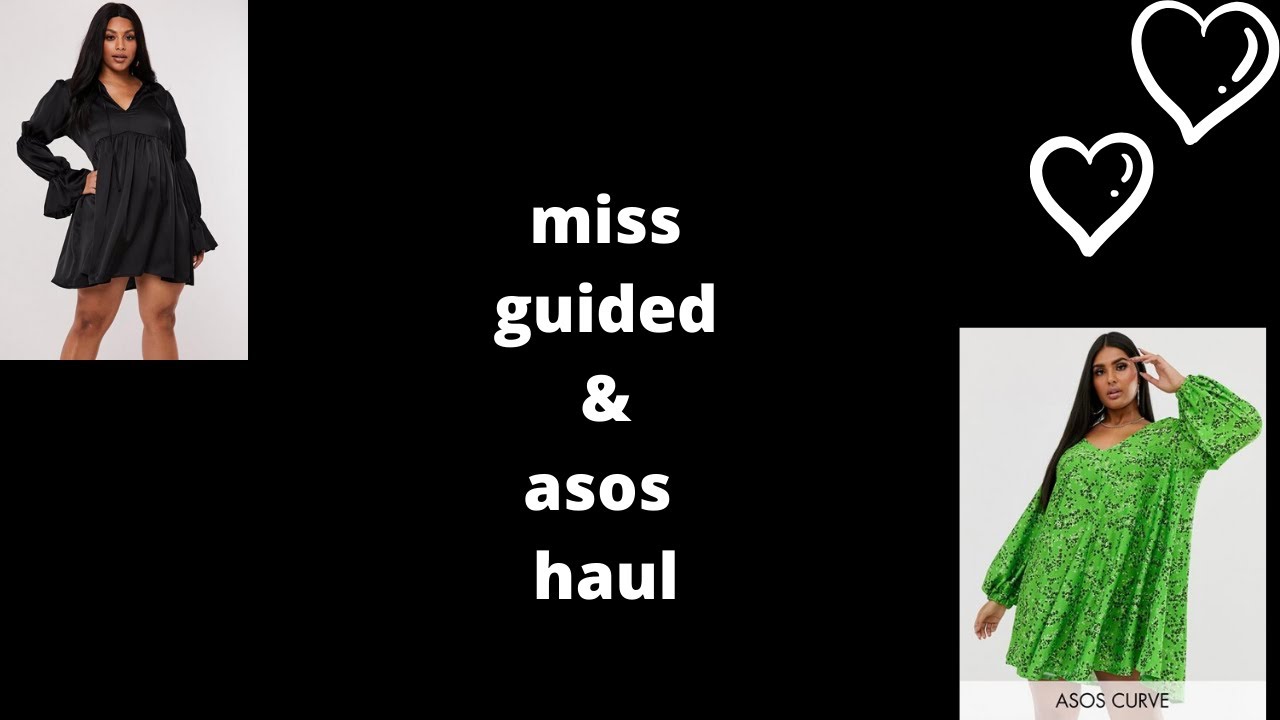 👗 missguided & asos haul ( worth it or not)  🦄 plus size