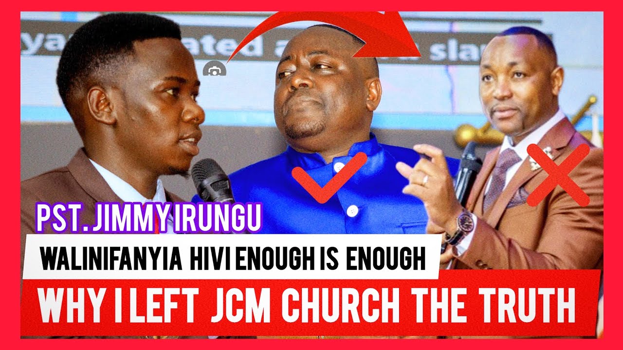 Pst Jimmy Irungu: Why I Left JCM Church of Bishop Ben Kiengei”itakutoa machozi 