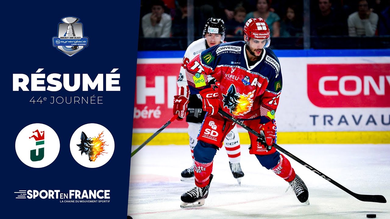 🏒 Le résumé de CERGY PONTOISE - GRENOBLE (J44) | Synerglace Ligue Magnus 2024/25