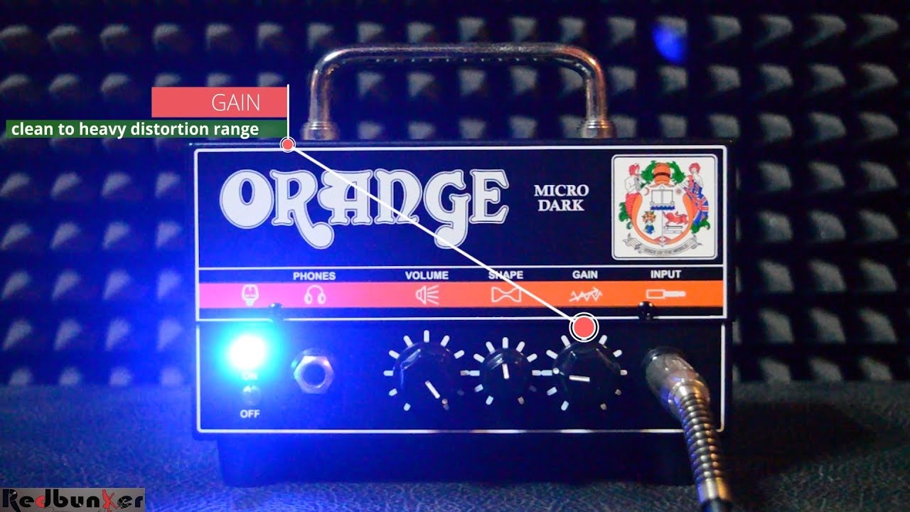 Orange Micro Dark - Tested Through CLEAN CRUNCH & METAL TONE