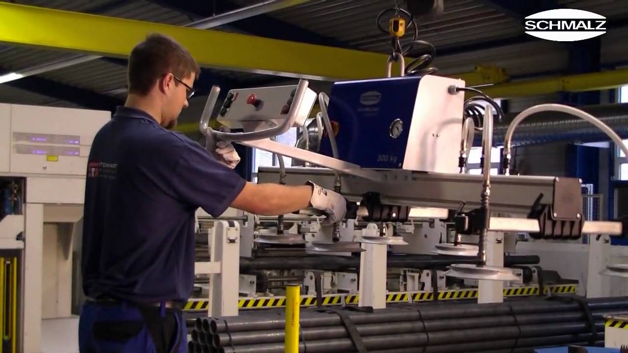 Vacuum Lifting Device - Horizontal handling of metal sheets | Schmalz