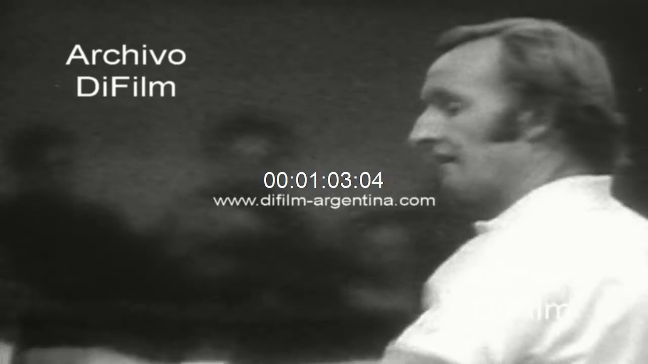 Ilie Nastase derrota a Rod Laver en el Abierto Tenis de Boston 1973