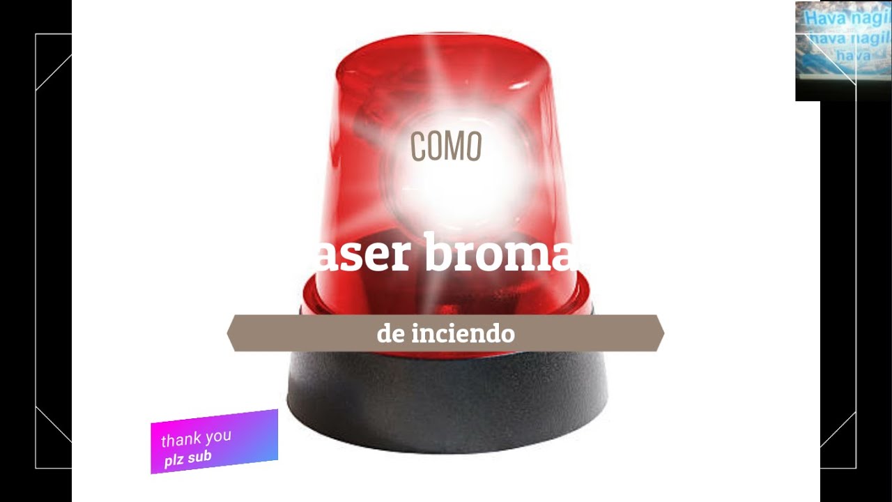 Cómo hacer una broma de alarmas de incendio