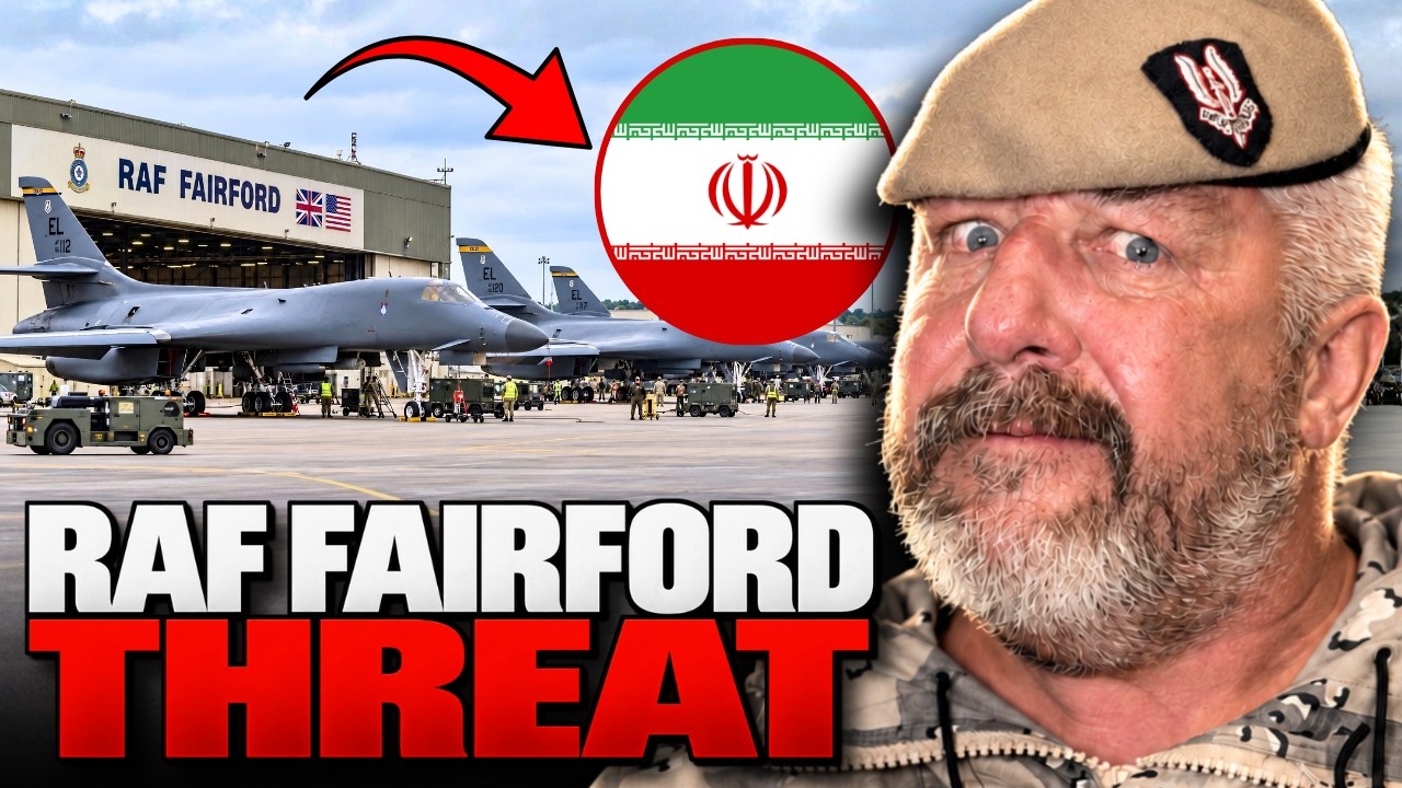 RAF Fairford: иранская угроза, которую Британия не может игнорировать | РЕАКЦИЯ ВЕТЕРАНА SAS |