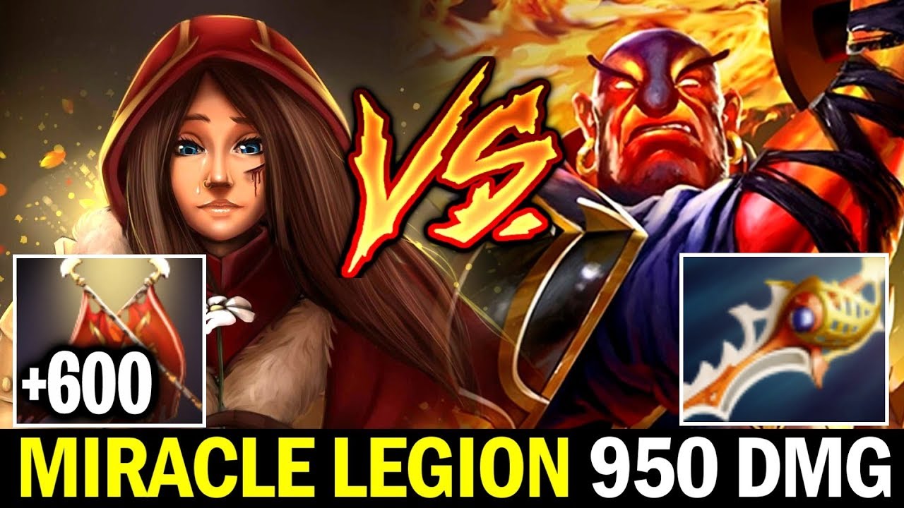 MIRACLE LEGION Insane Damage vs Rapier Ember & Pro Techies Spammer Dota 2