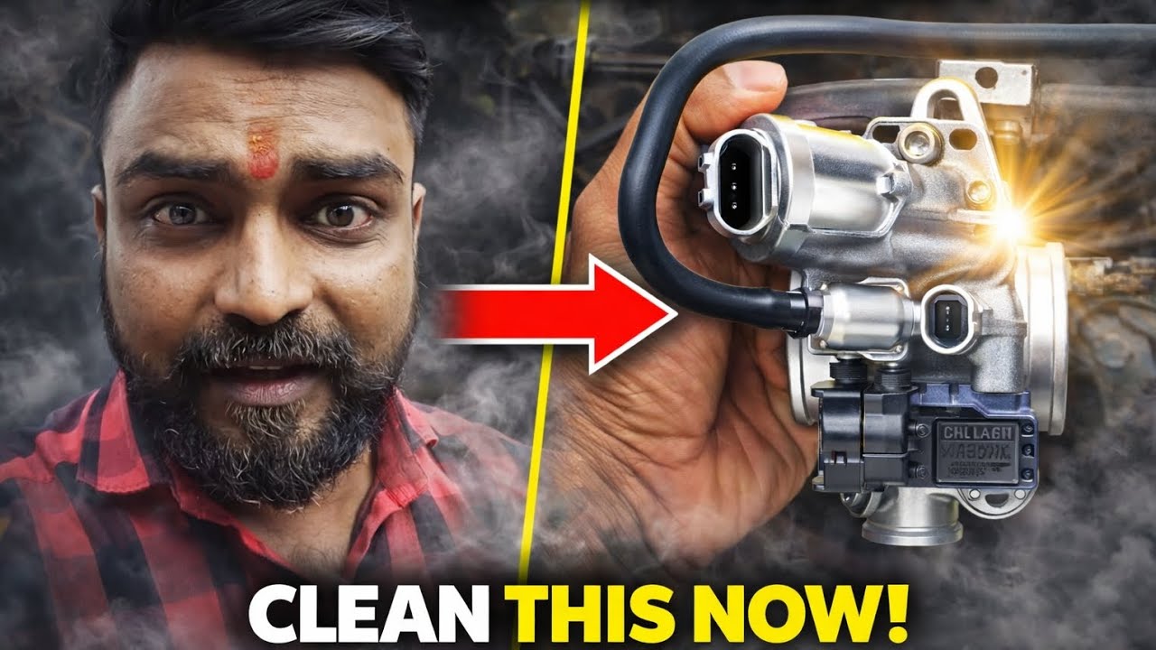How to clean throttle body! @ashubike_ #throttlebody #automobile 