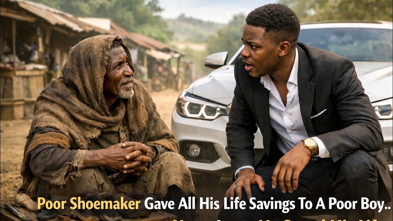 Poor Shoemaker Gave All His Life Savings To A Poor Boy — Years Later, He Saved His Life.#tales #film