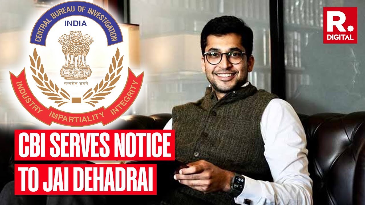 CBI serves notice to Jai Dehadrai in connection with cash for query case