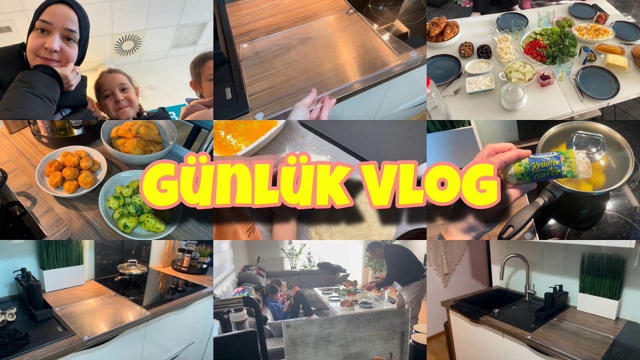 Annemlerde Kahvaltı | Neler Hazırlamış? | Mutfak Temizligi | Günlük Rutin | Pratik Akşam Yemegi|Vlog