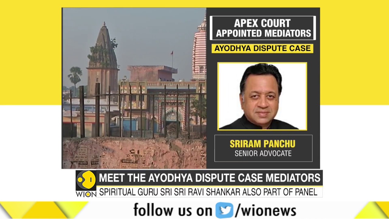 3 Mediators including Sri Sri Ravi Shankar In Ayodhya Case, says Supreme Court