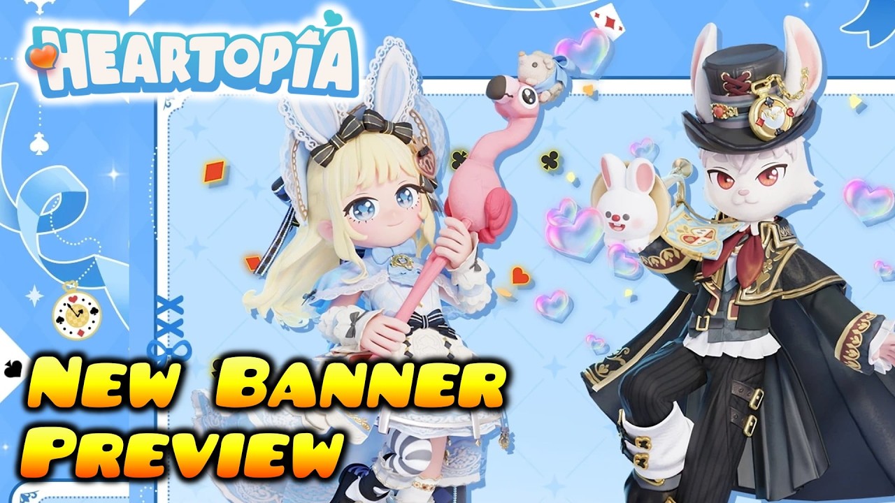 Анонс предстоящего релиза одежды и мебели 4 апреля в Heartopia.