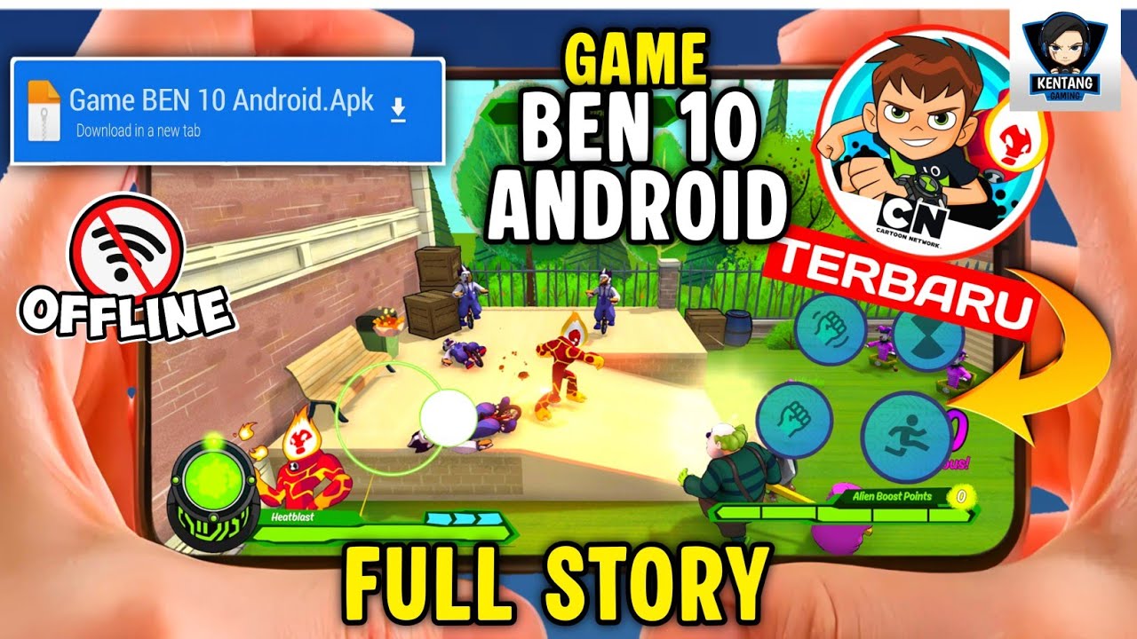GILA KEREN BANGET !! Game BEN 10 Android OFFLINE Terbaik 2026