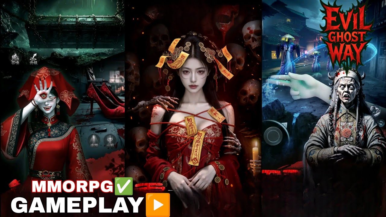 EVIL GHOST WAY GAMEPLAY NEW MMORPG FOR ANDROID/iOS 2025