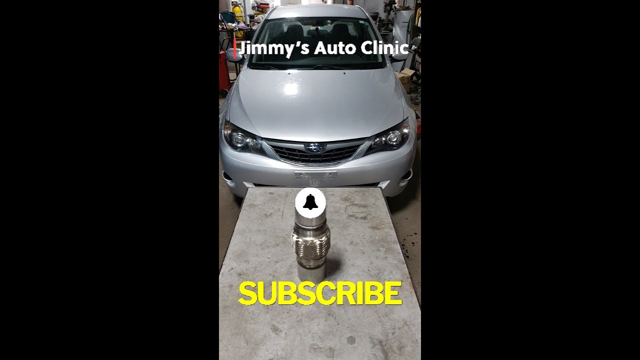 2008 Subaru Impreza Exhaust Repair | Flex Pipe | Ball Flex | Flex Coupler | short