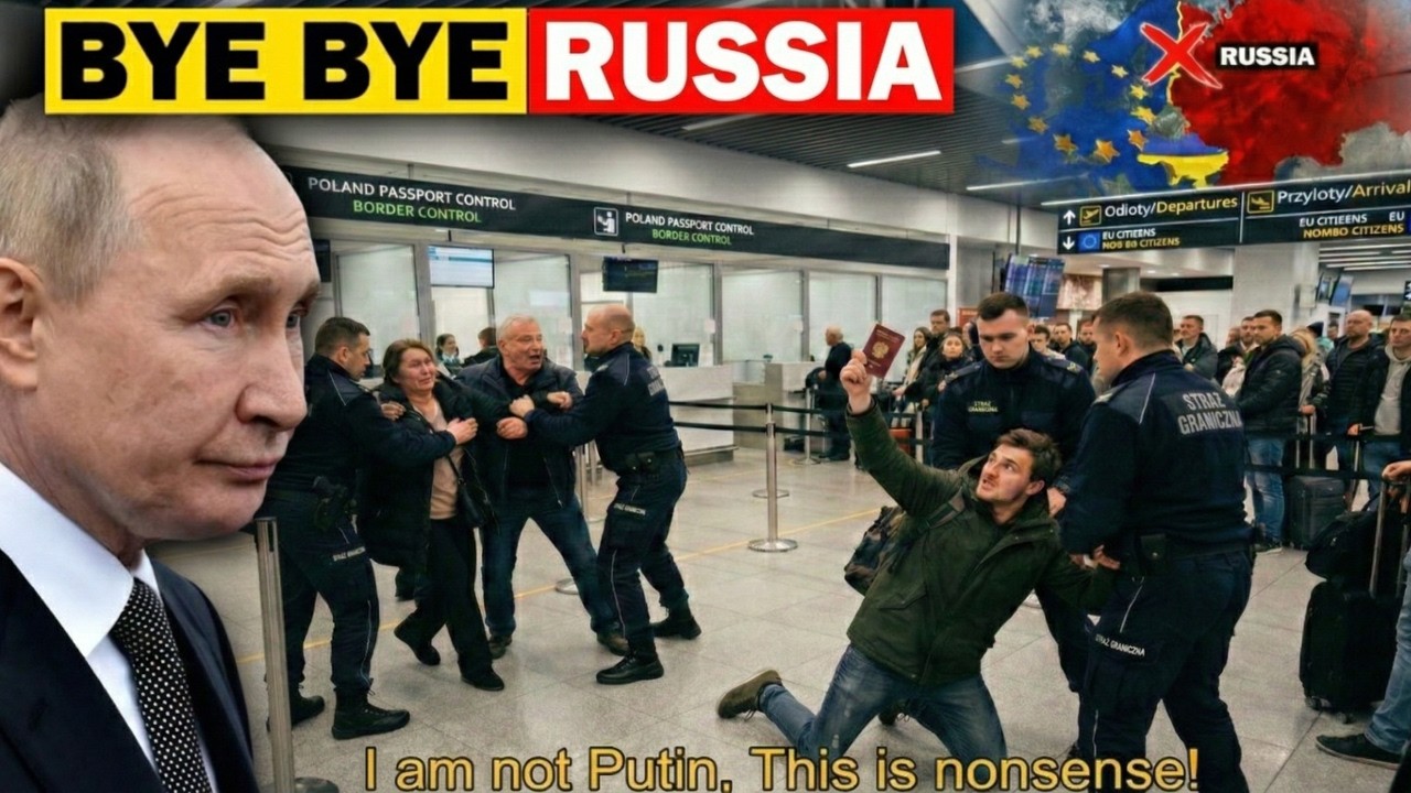 Moscow’s Main Bridge to Europe Is GONE—Millions Panic as Poland Shuts Down Russian Borders
