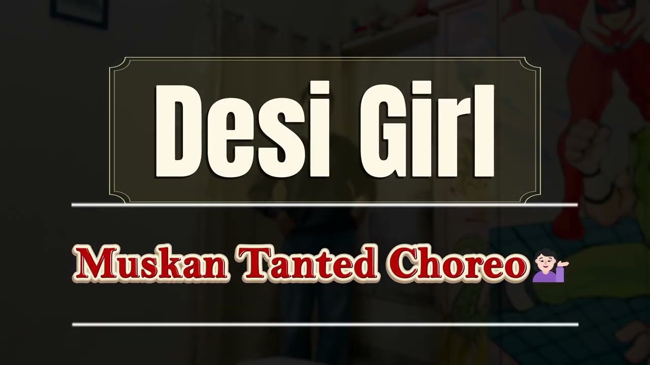 Desi Girl💃🏻 | Easy Dance for Girls Gang | Sangeet Night | Group Dance | Muskan Tanted Choreo💁🏻‍♀️