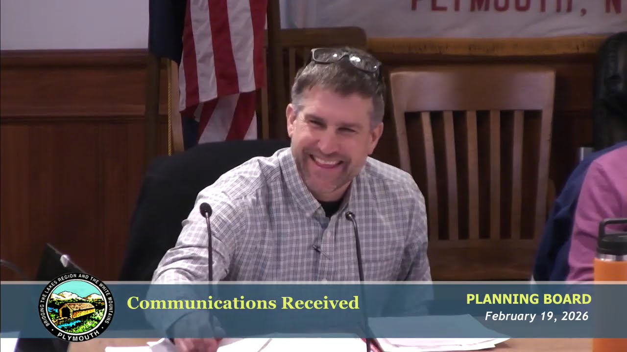 Plymouth Planning Board 2/19/26