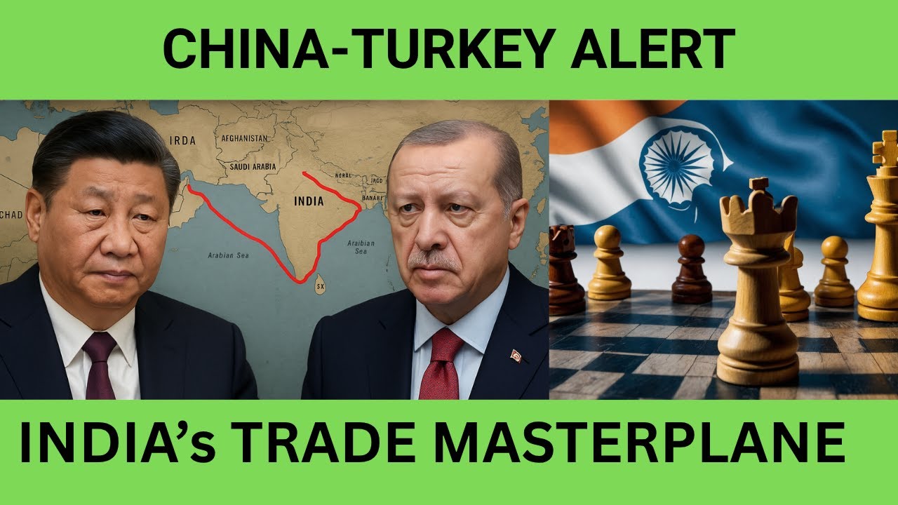 India&rsquo;s New Trade Route That Threatens China & Turkey