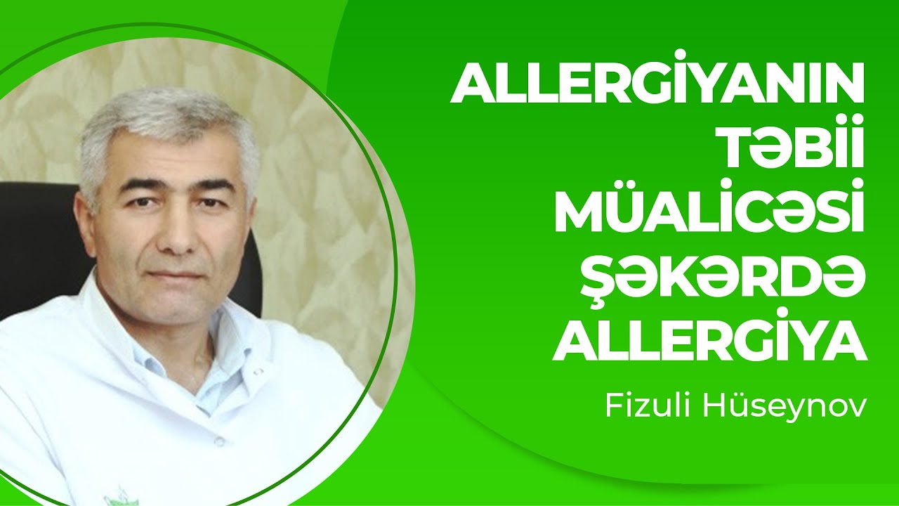 Allergiyanın təbii müalicəsi | Şəkərdə allergiya