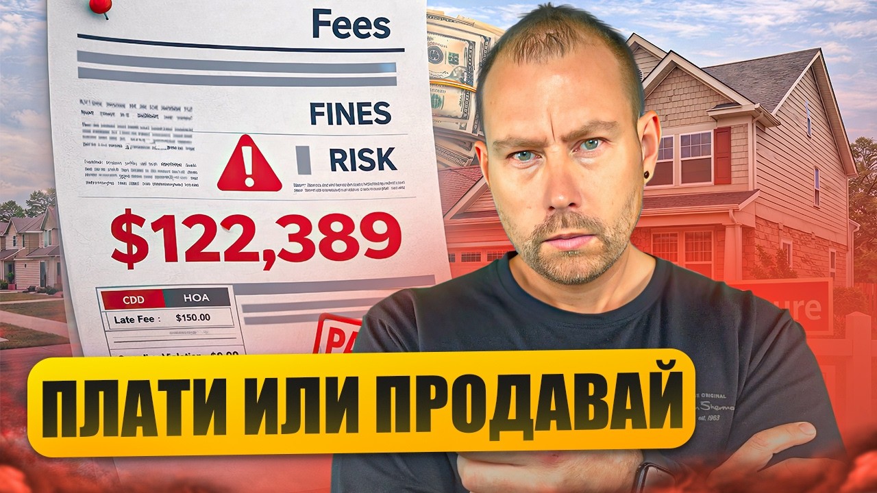 Вся правда про HOA и CDD! Скрытые платежи, штрафы и риски при покупке дома в США.
