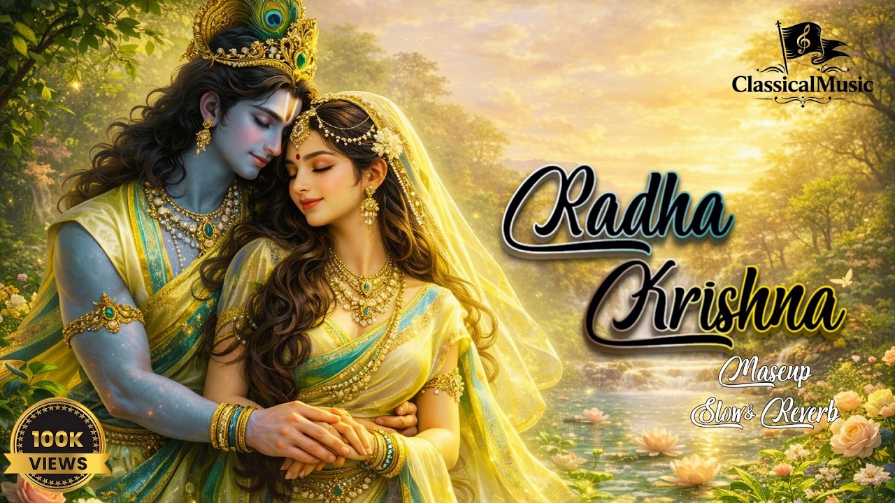 Radha Ke Naino Mein Krishna 💕| Beautiful Radha Krishna Bhajan | Emotional Devotional Song | Peaceful