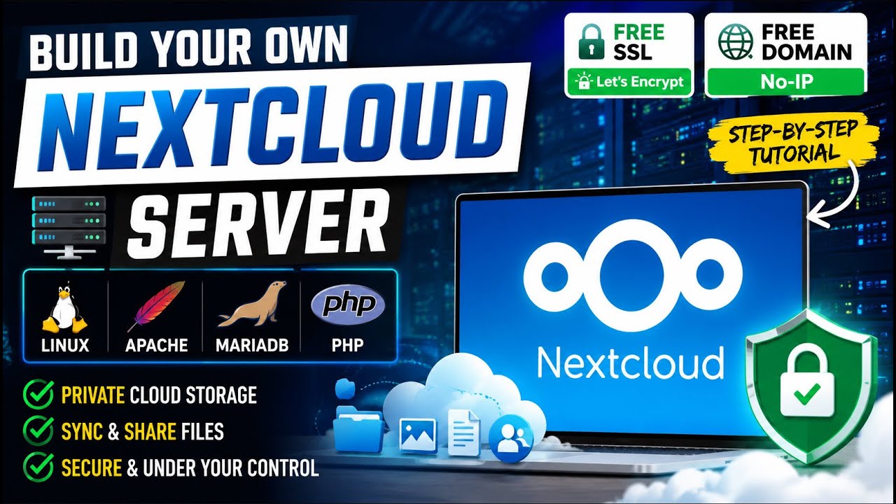Создание собственного сервера NextCloud на Linux VPS