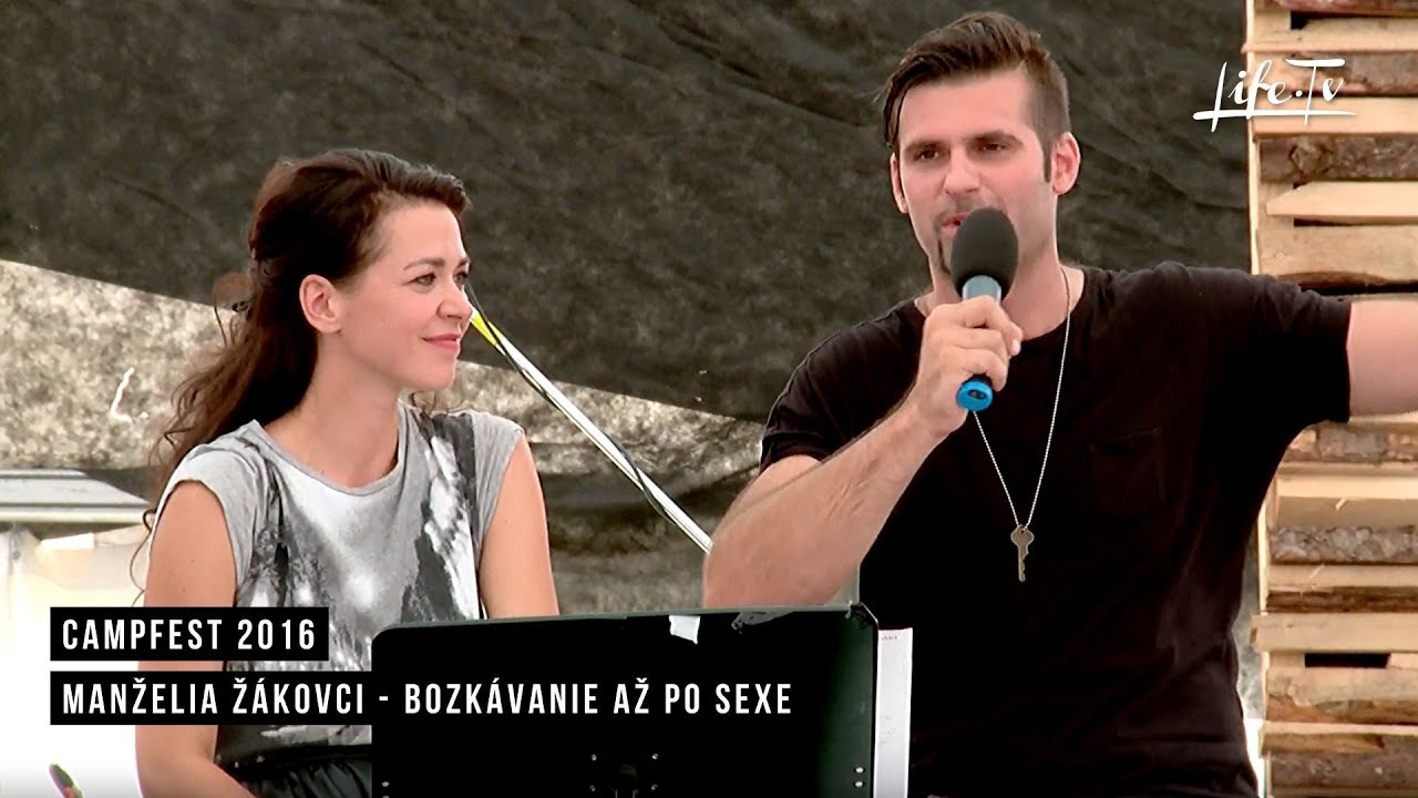 CampFest 2016 | Manželia Žákovci - Bozkávanie až po sexe